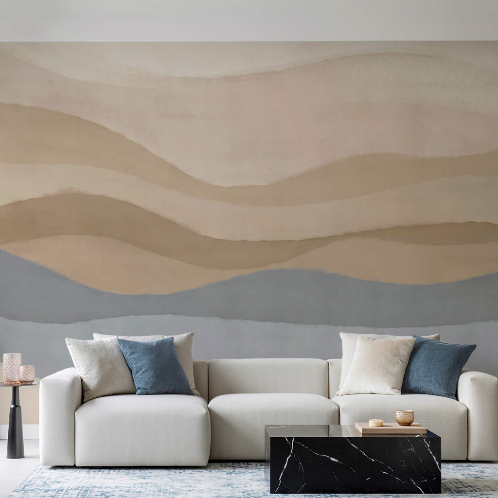 Soft layers of hills — interior 1