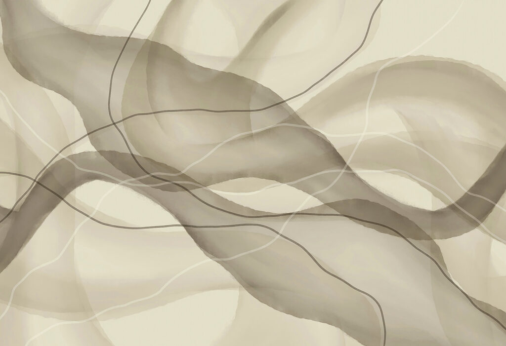 Translucent waves and veins — full design