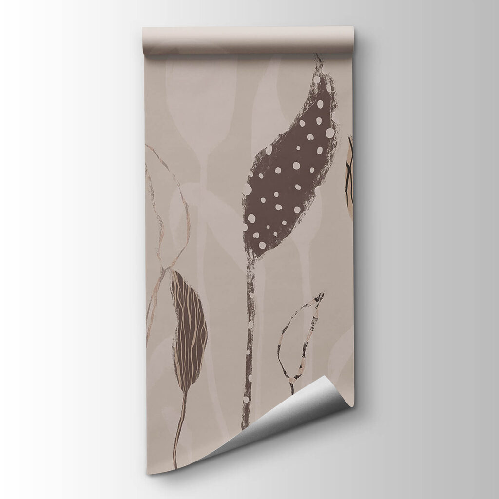 Leaves on long stems — product view