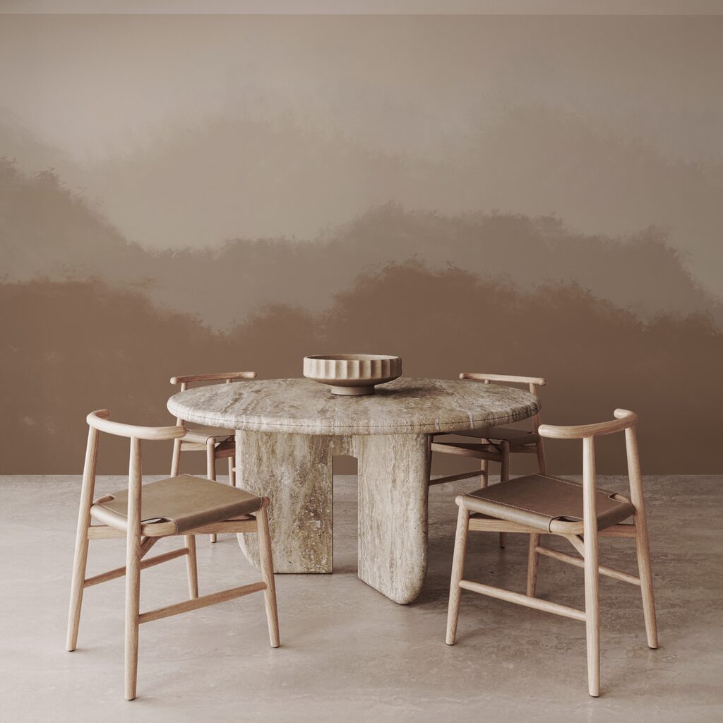 Hills in fading brown — interior 4