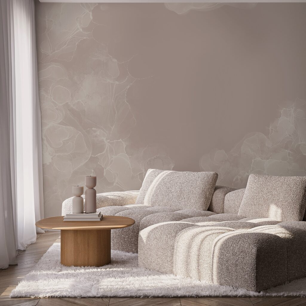 Flowers forming a border — interior 1