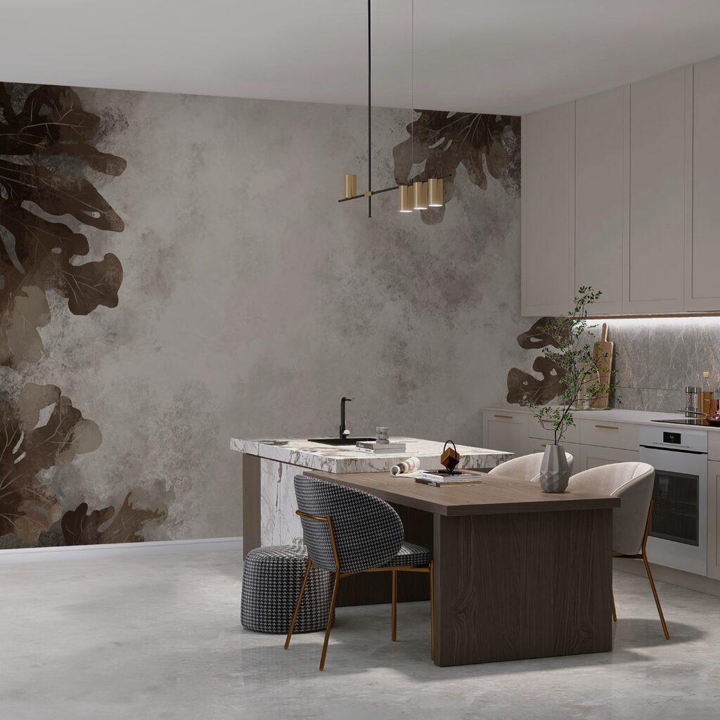 Dark foliage in haze — interior 4