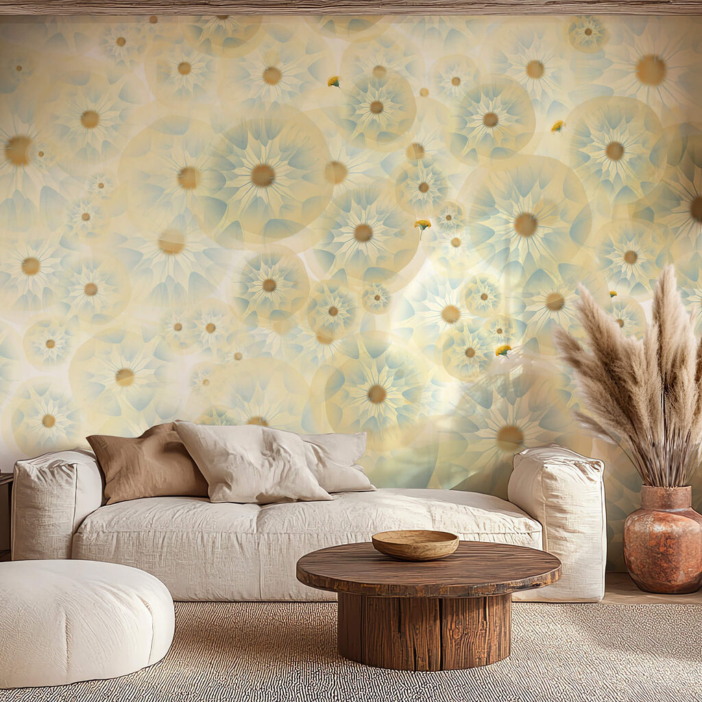 Overlapping yellow circles — interior 2