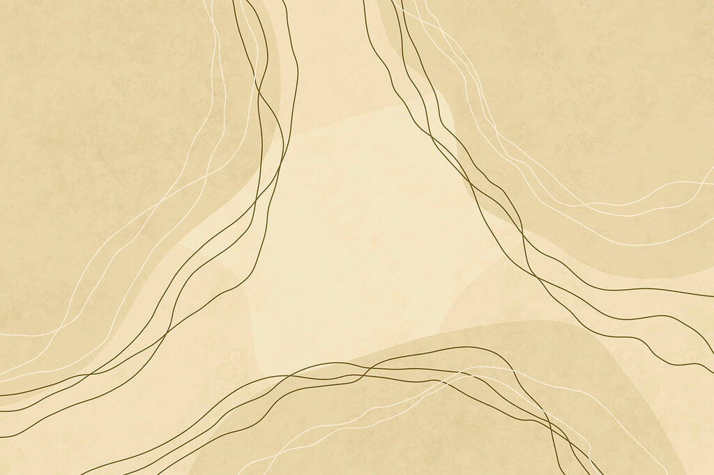 Fine lines curving together — full design