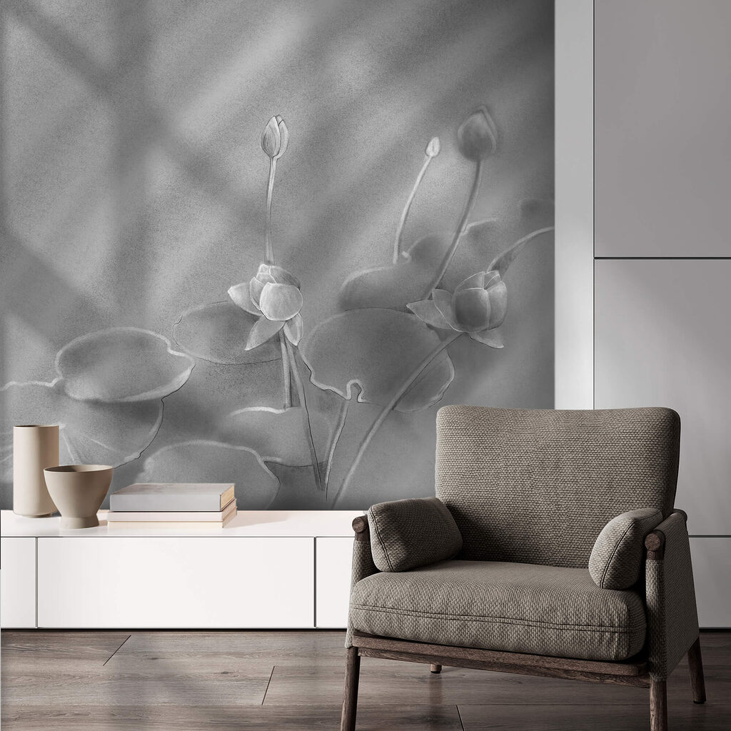 Lotus under slanted light — interior 2