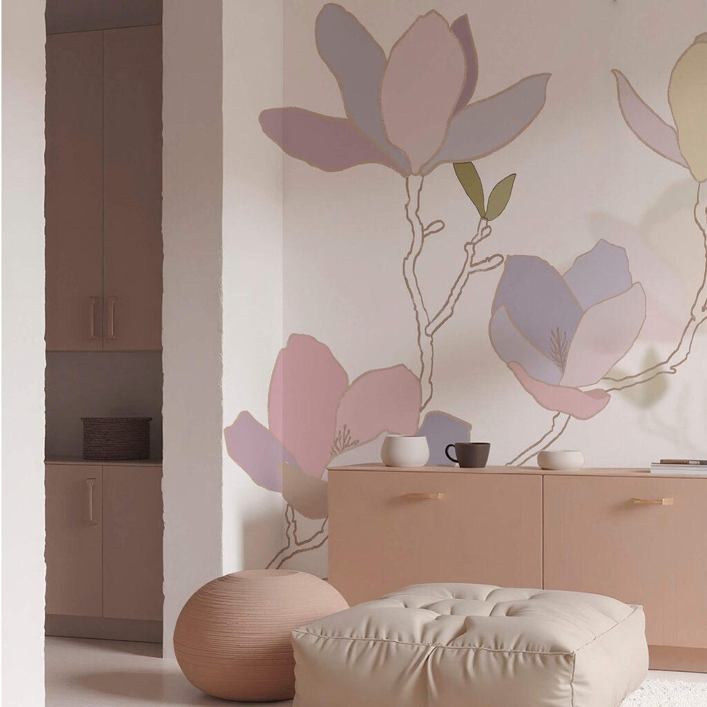 Magnolia in pastel tones — interior 2