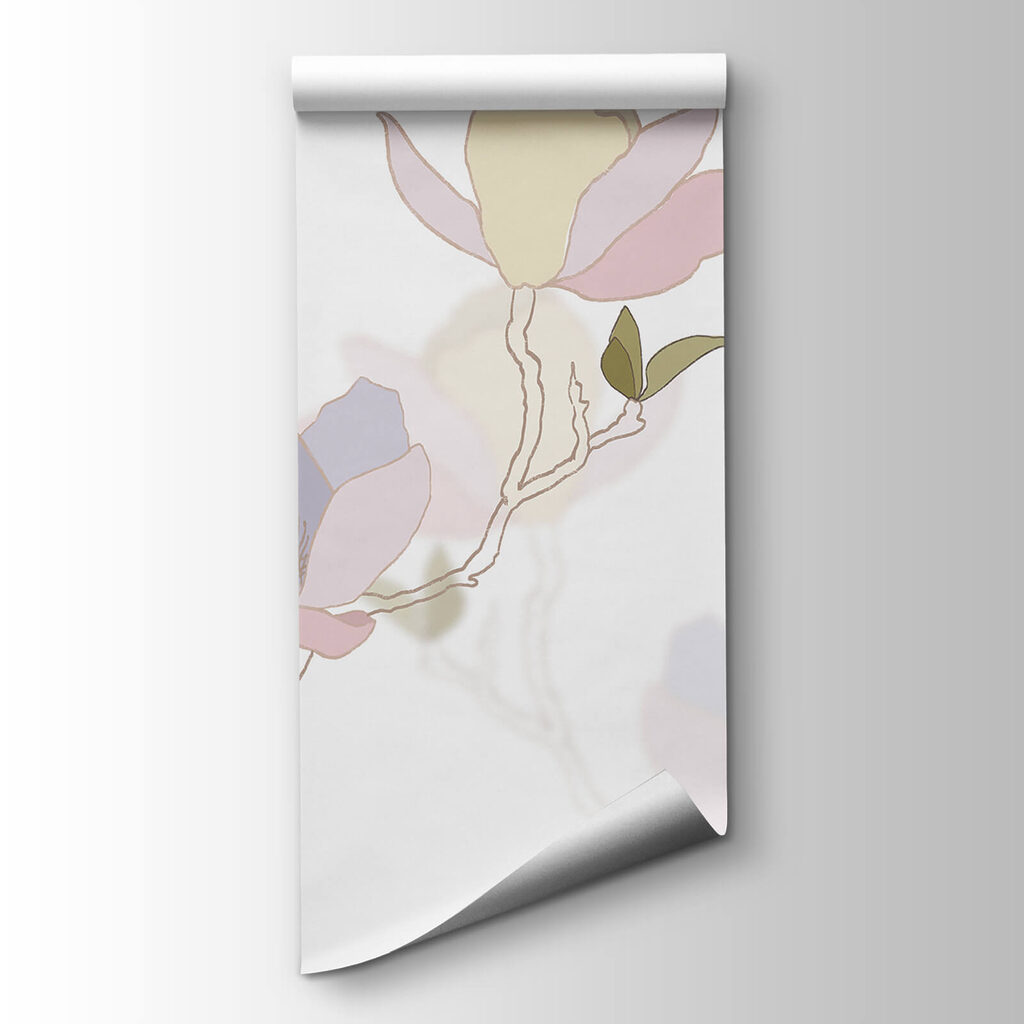 Magnolia in pastel tones — product view
