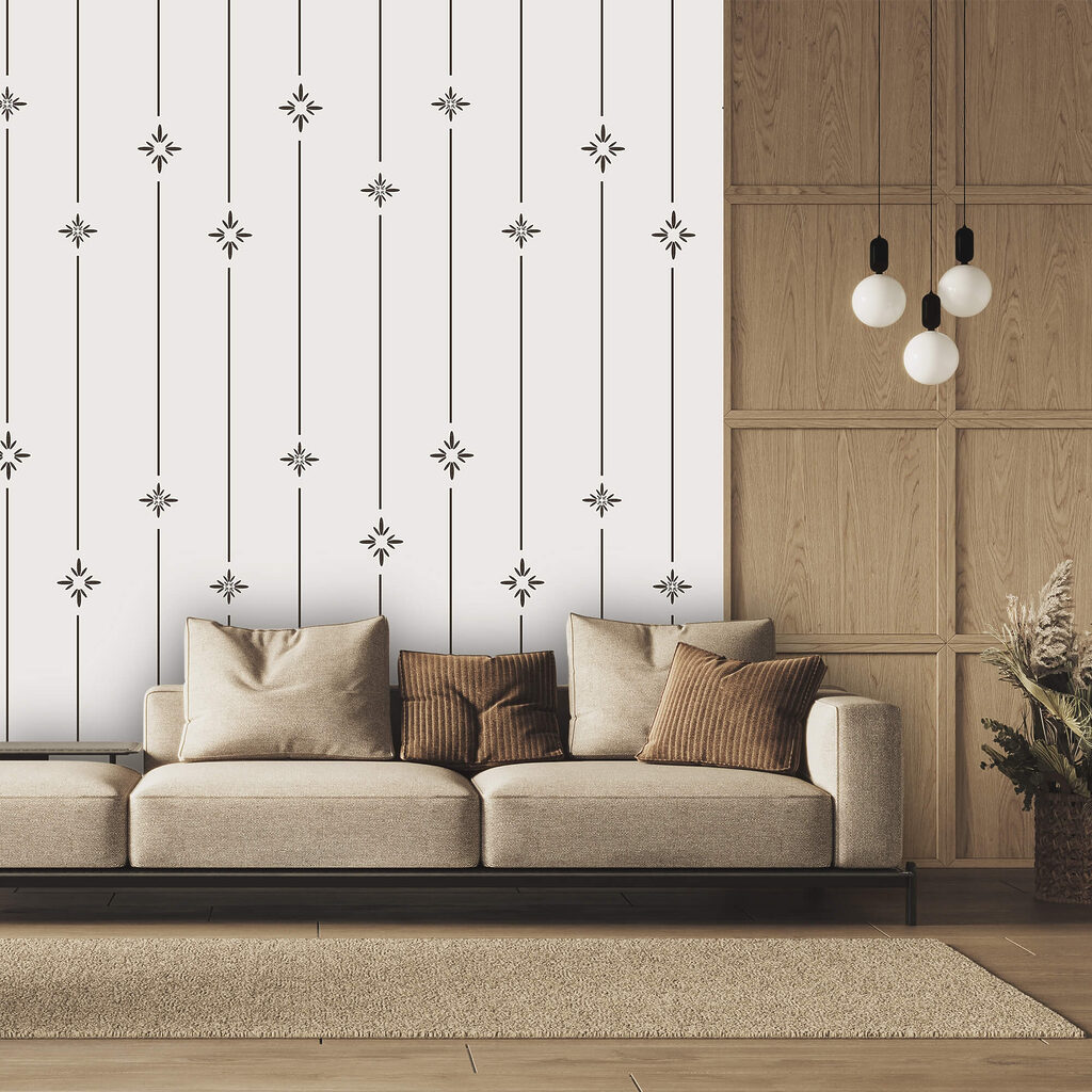 Small stars on lines — interior 2