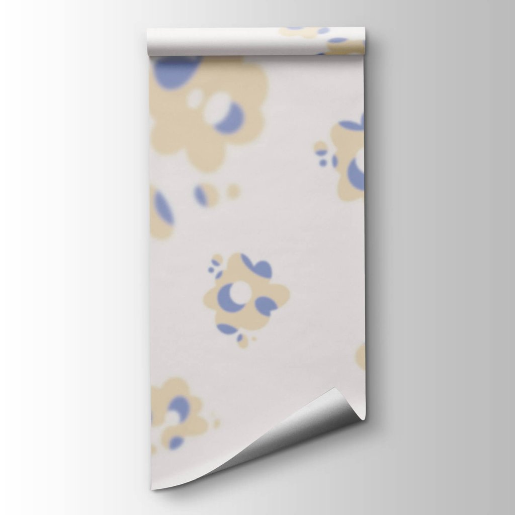 Pastel flower patches — product view