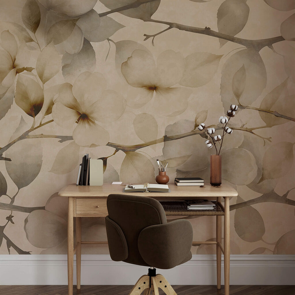 Blossom in sand tones — interior 3