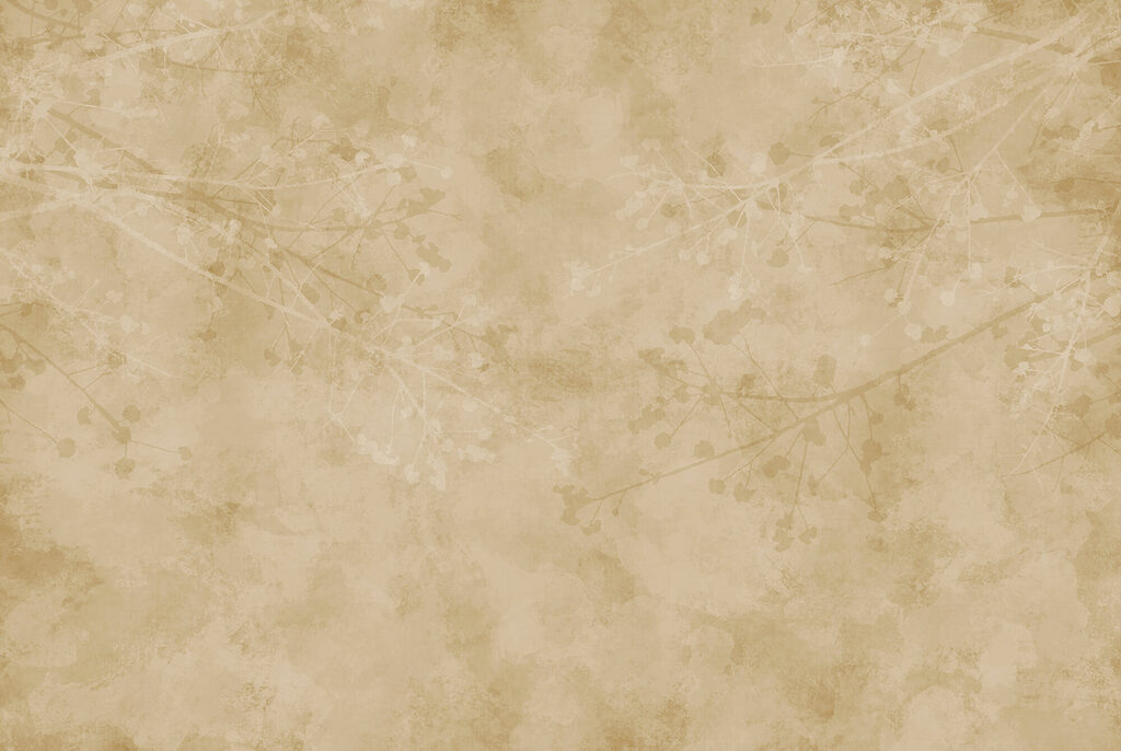 Fine veins over beige — full design