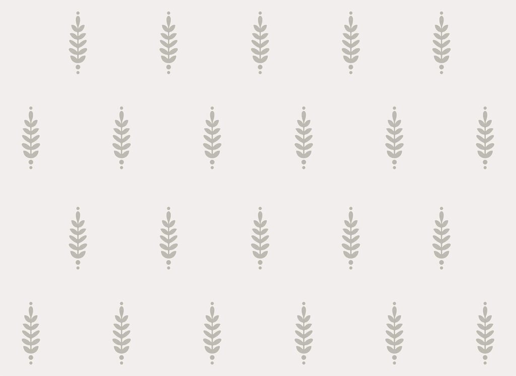 Small leafy sprigs — full design