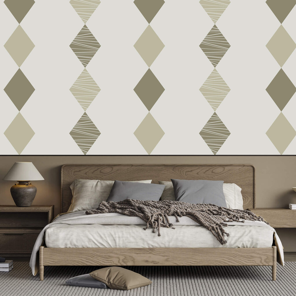 Diamonds in earth tones — interior 2