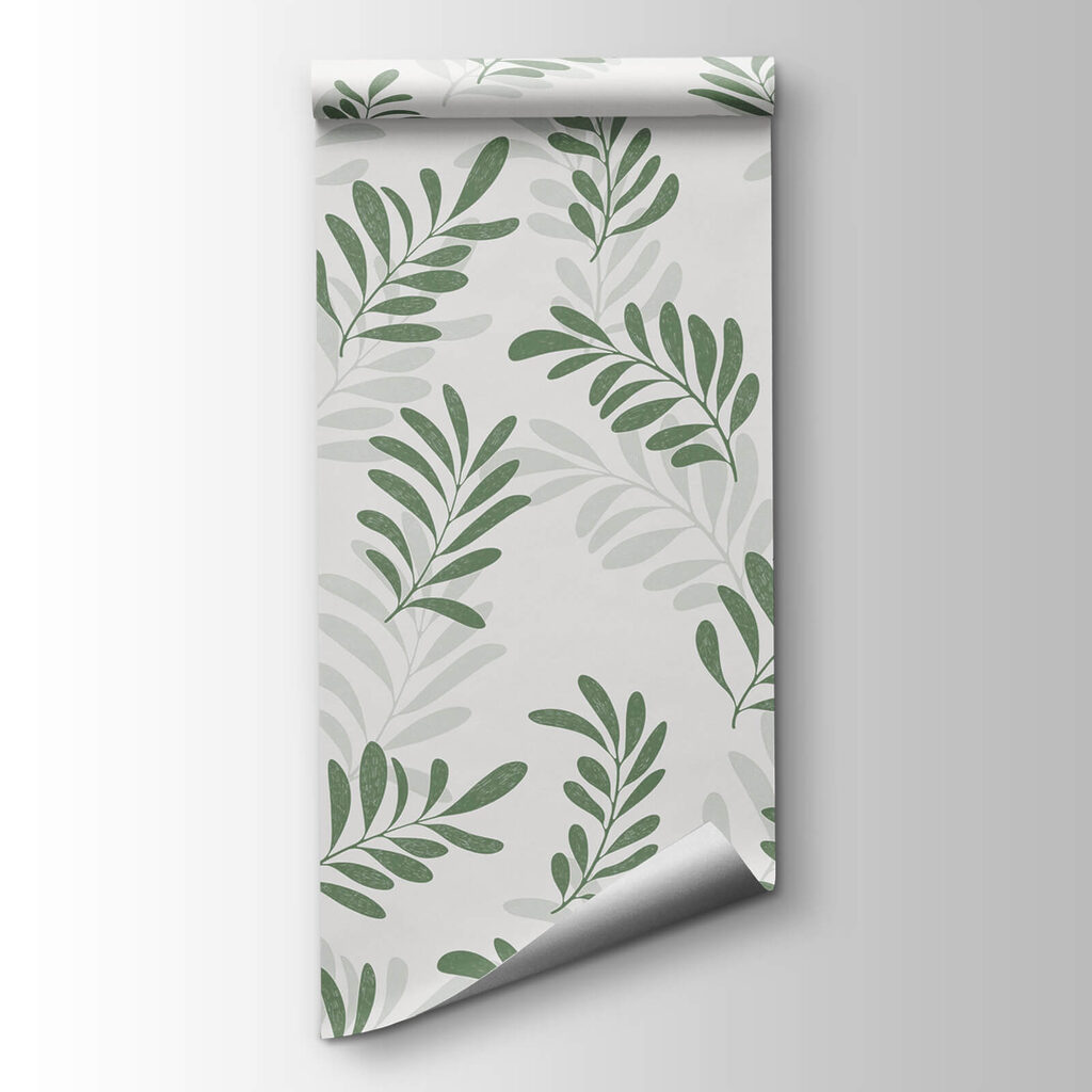 Leaves in playful curves — product view