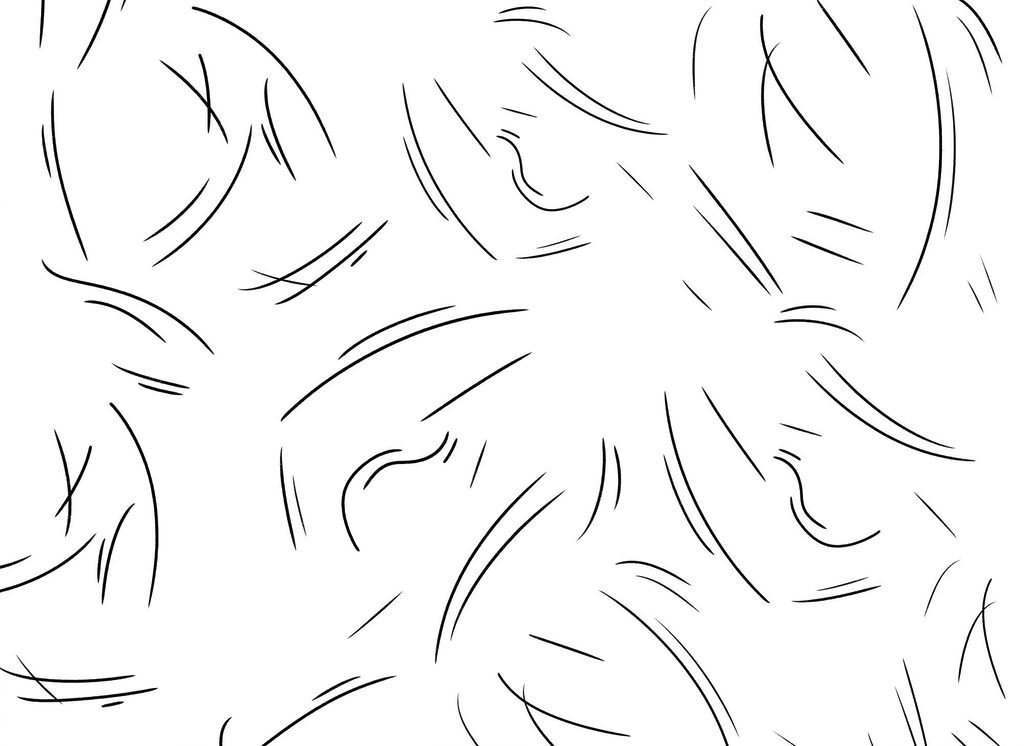 Short curved lines — full design