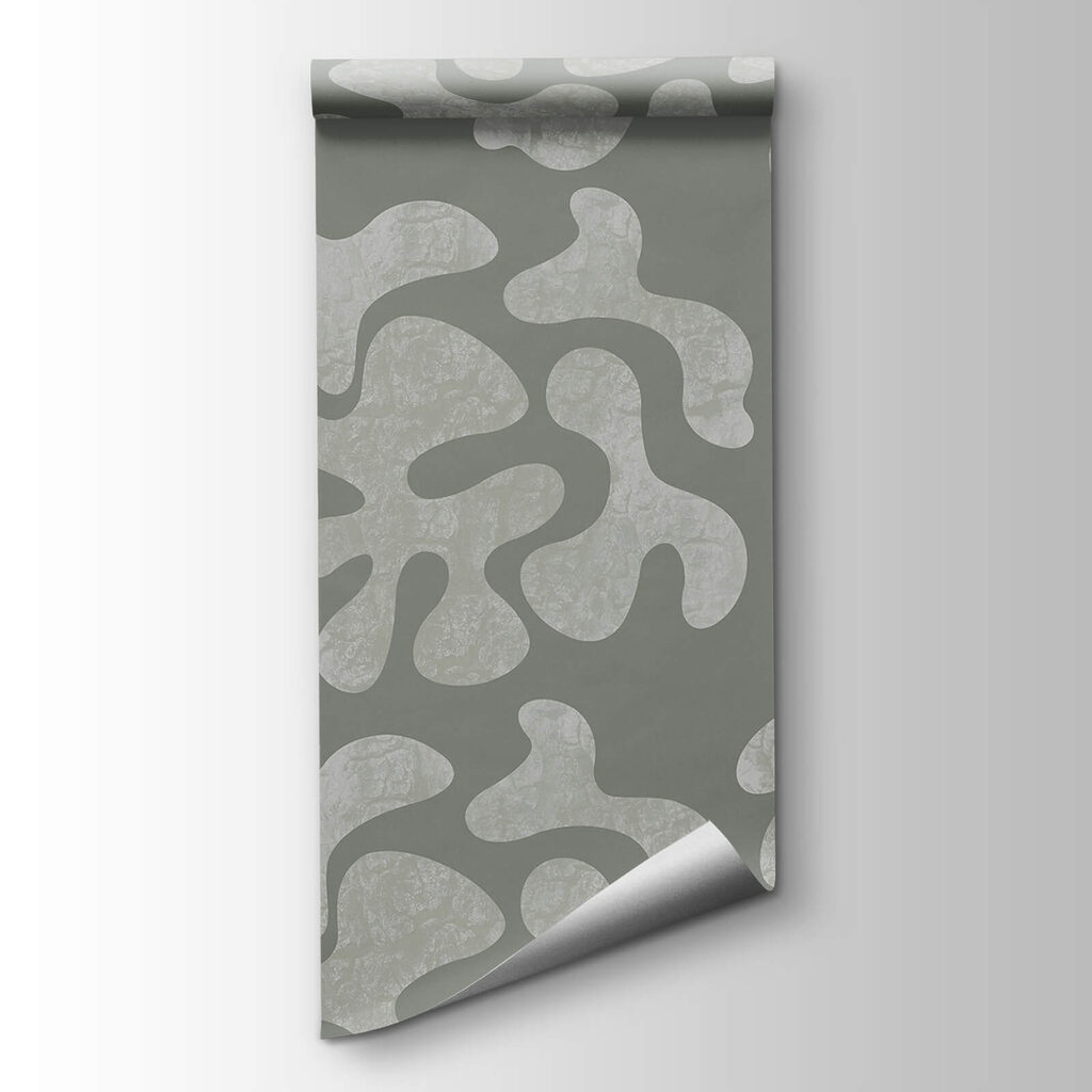 Round patches on grey-green — product view