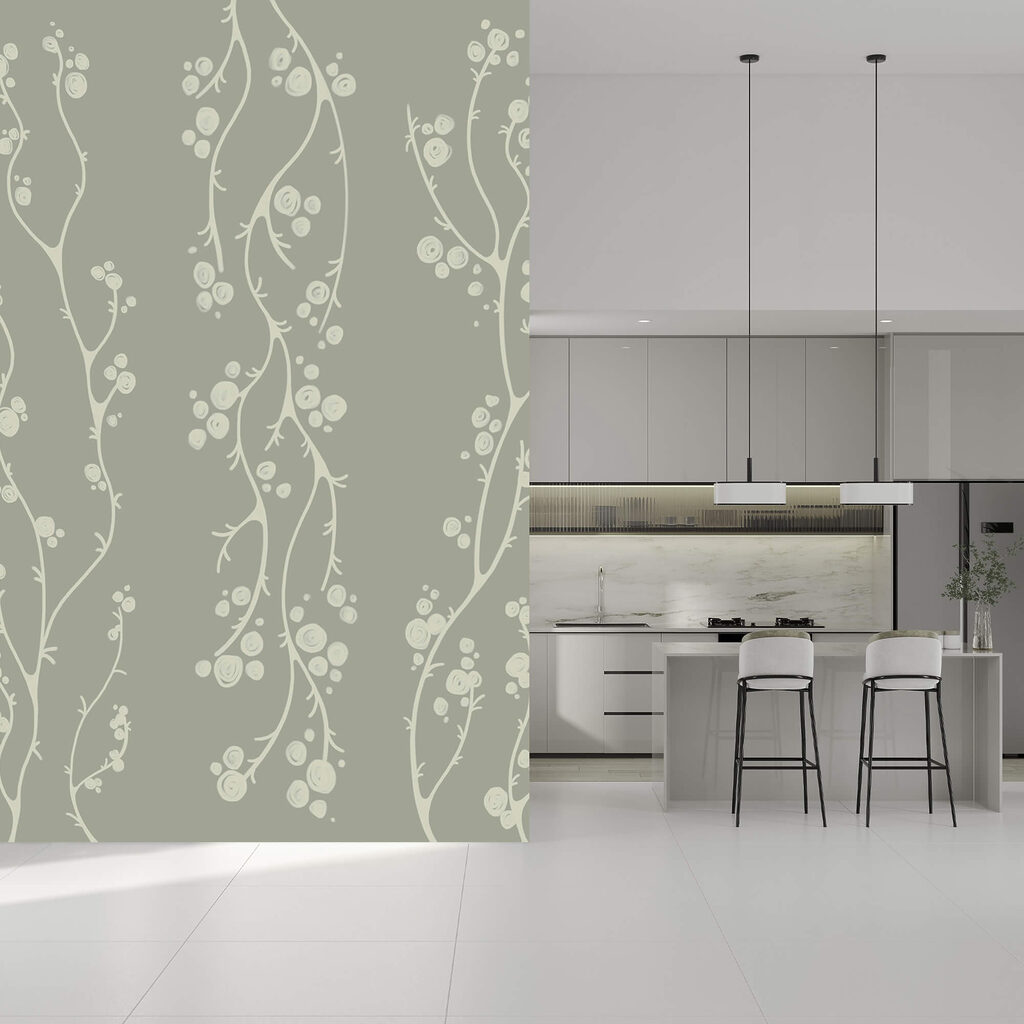 Branches with small berries — interior 2