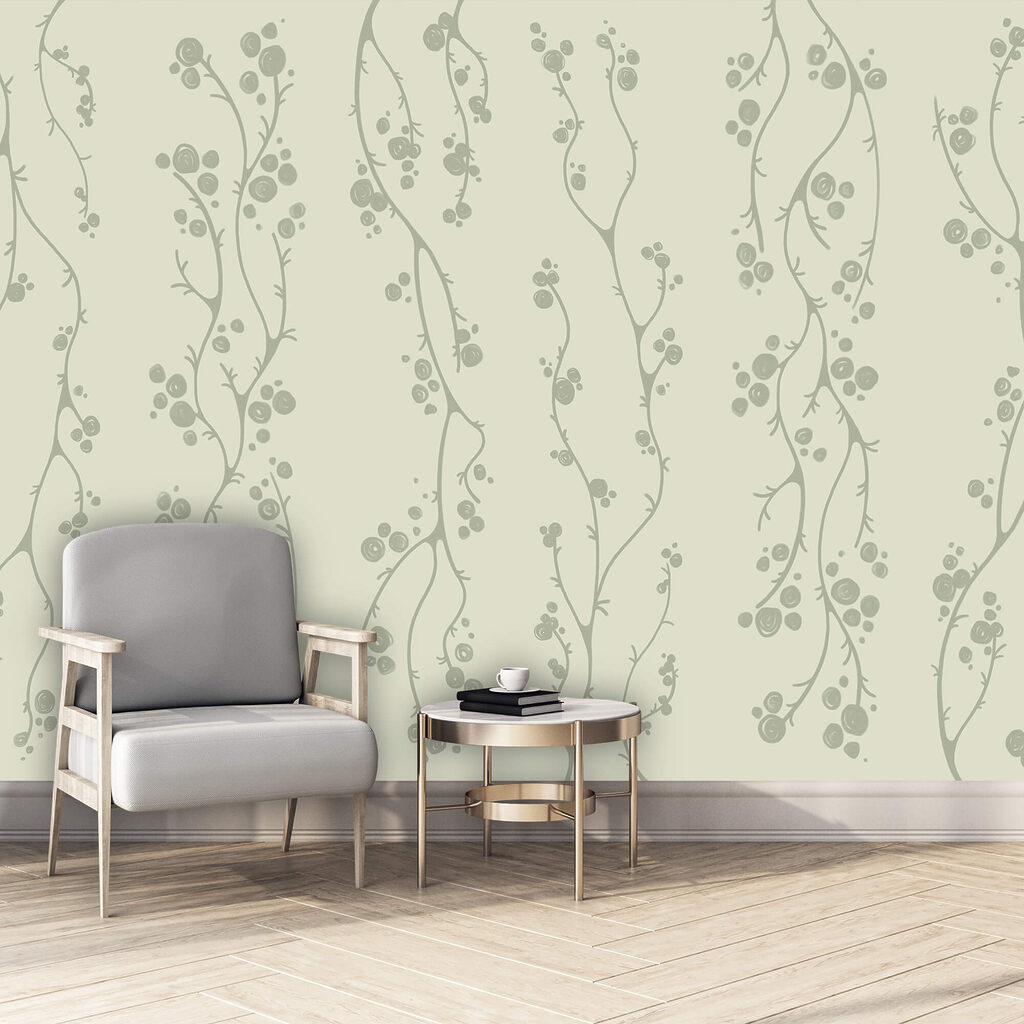 Climbing Stems in an interior