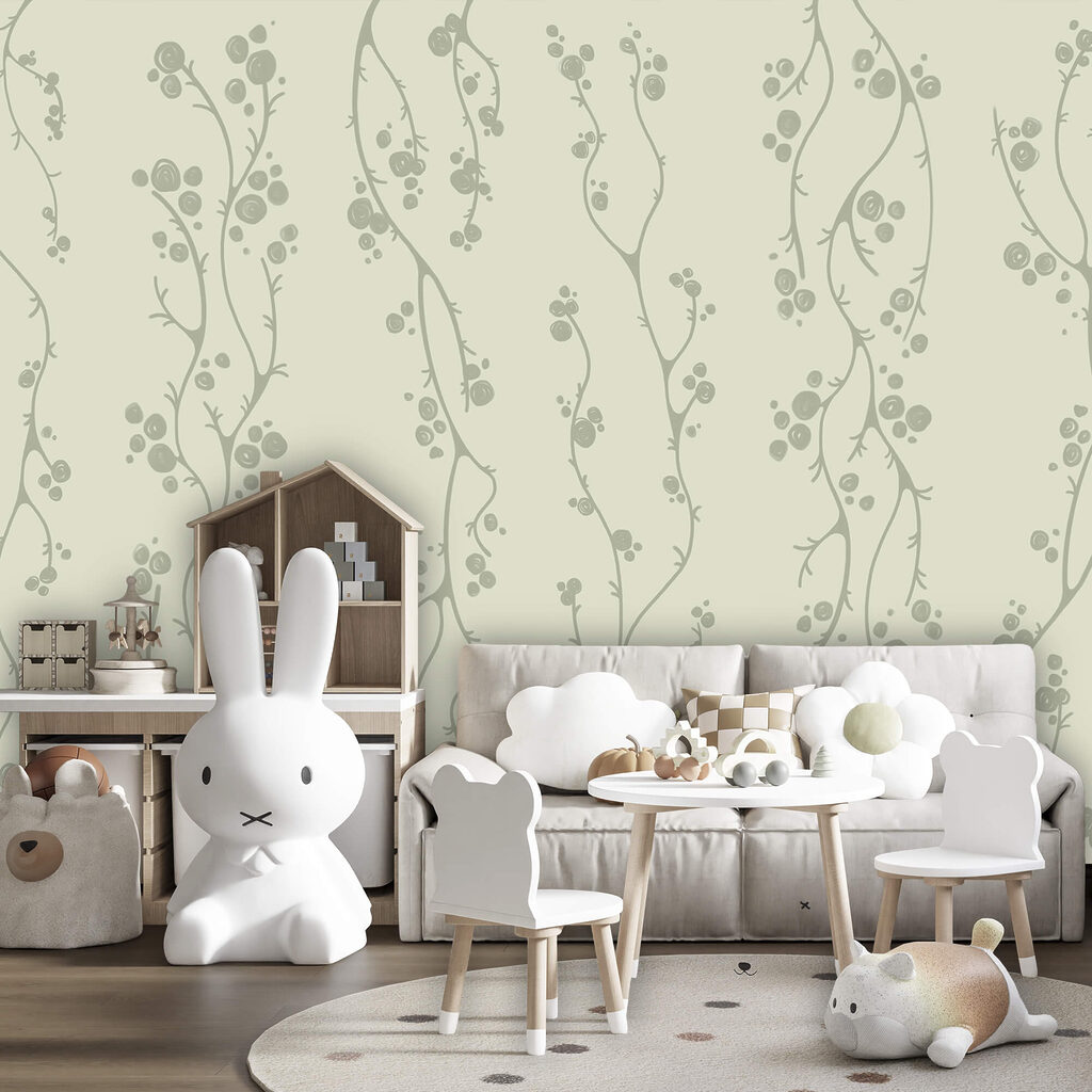 Climbing Stems in an interior