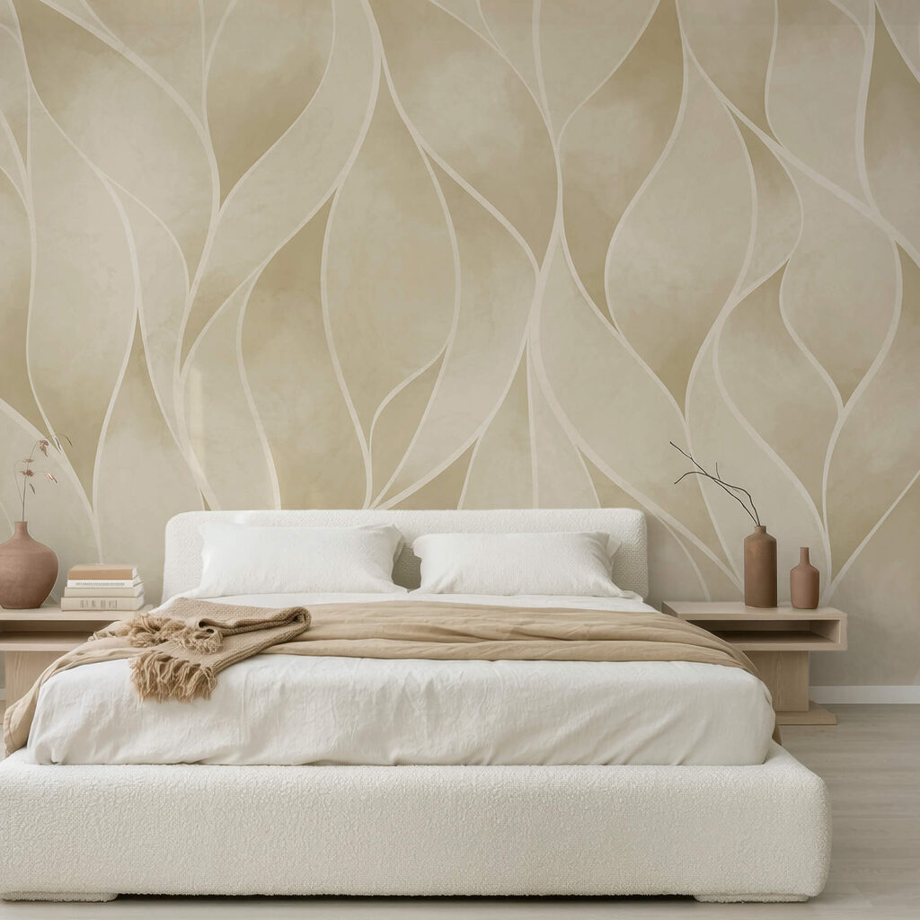 Leaf shapes in layers — interior 1