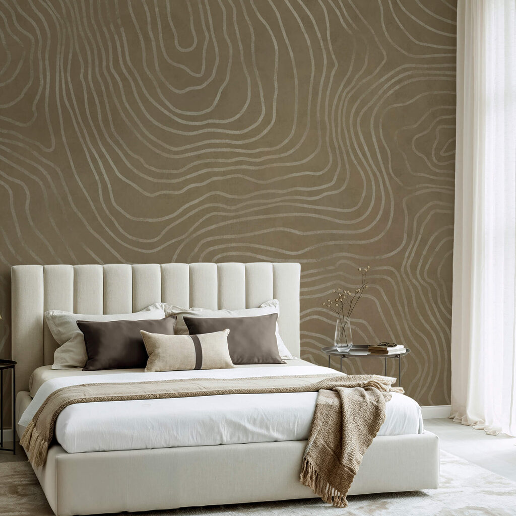 Wavy contour lines — interior 2