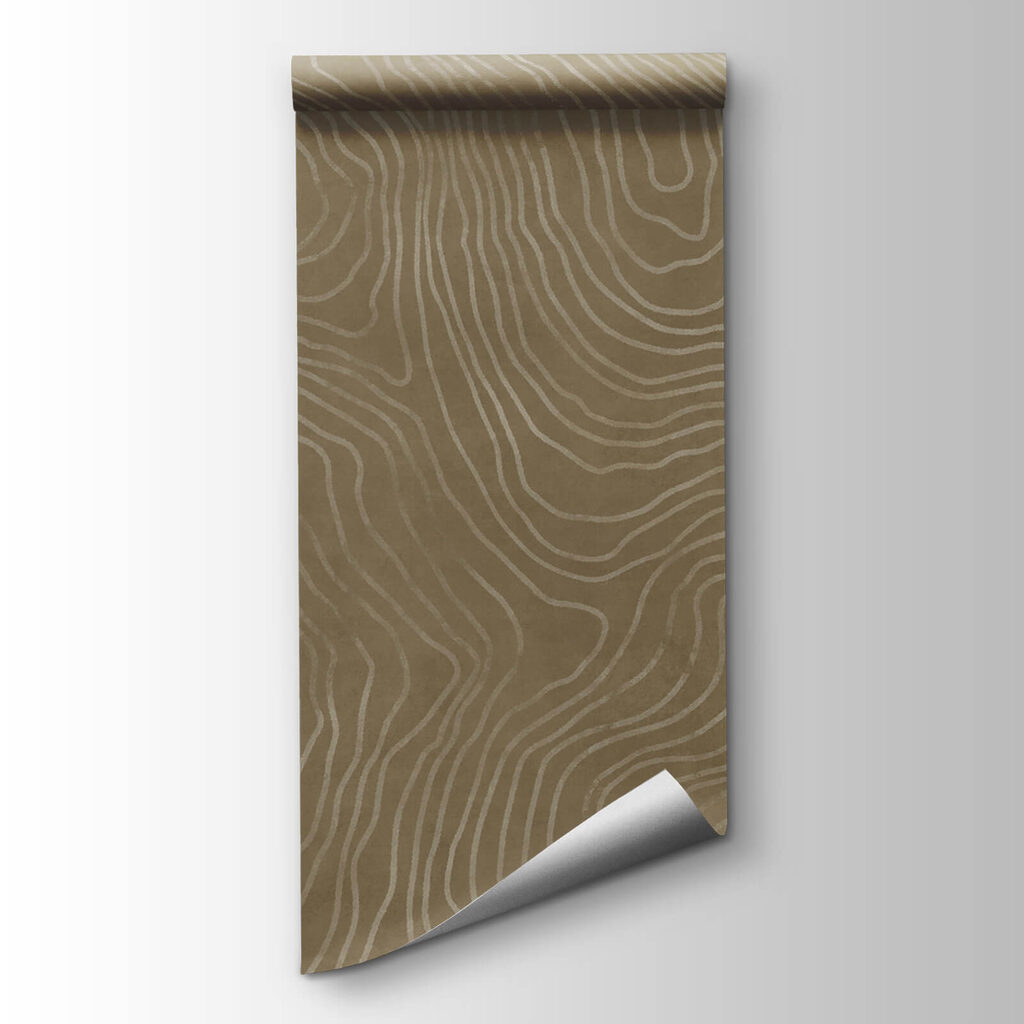 Wavy contour lines — product view