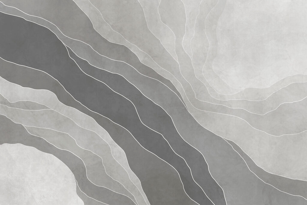 Grey bands with veins — full design