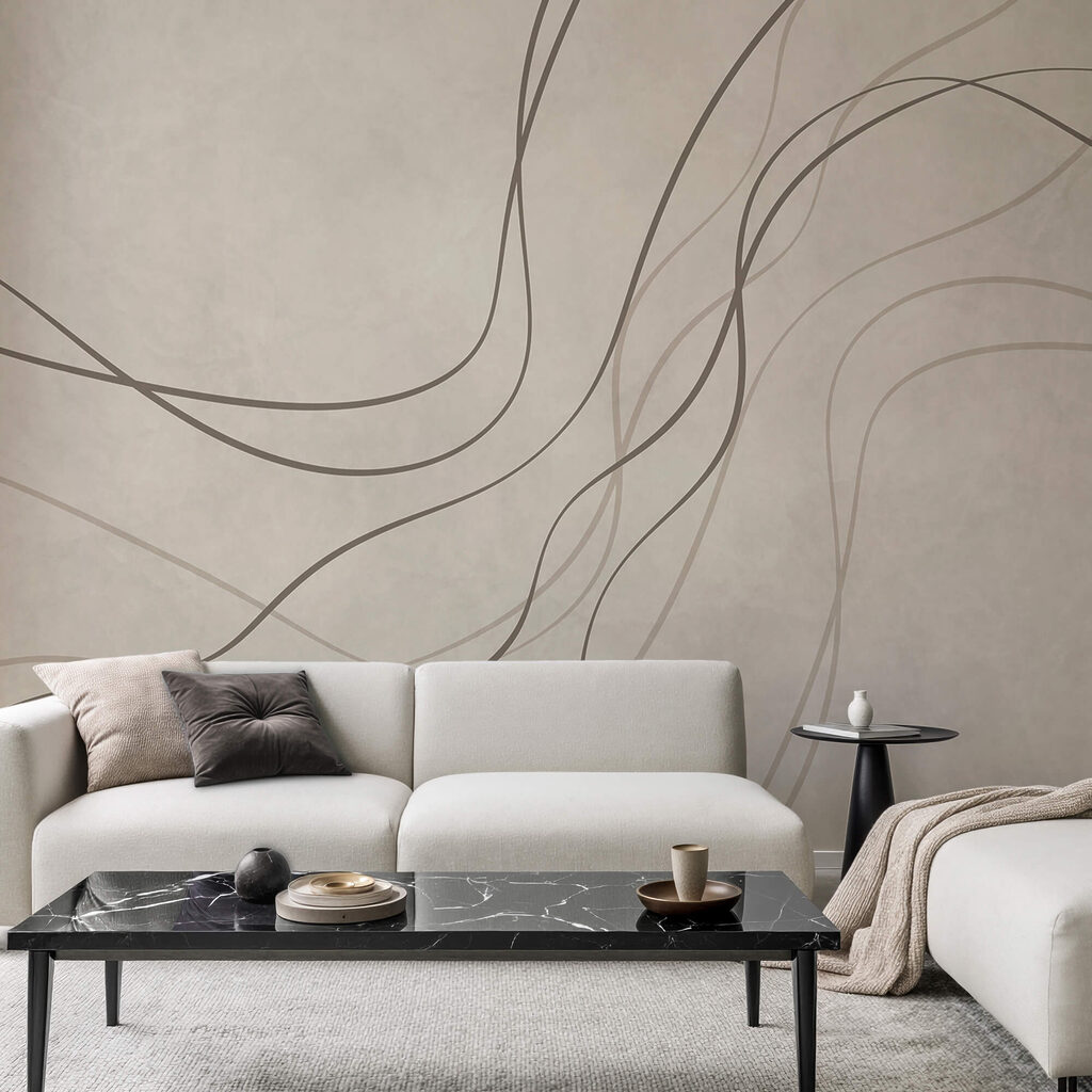 Fine lines drawing together — interior 1