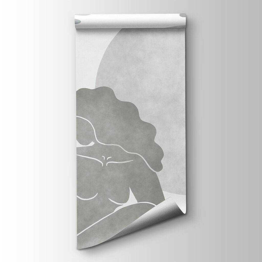 Figures among soft shapes — product view