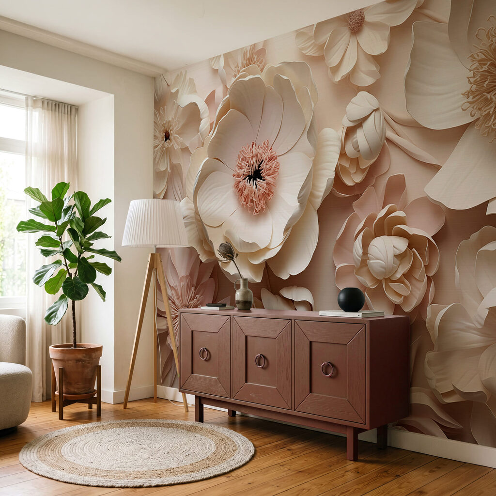 Layered flowers — interior 1