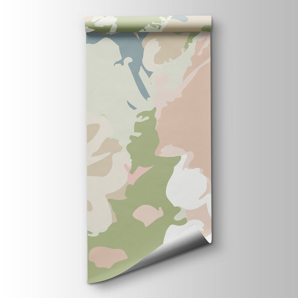 Flower patches in camouflage — product view