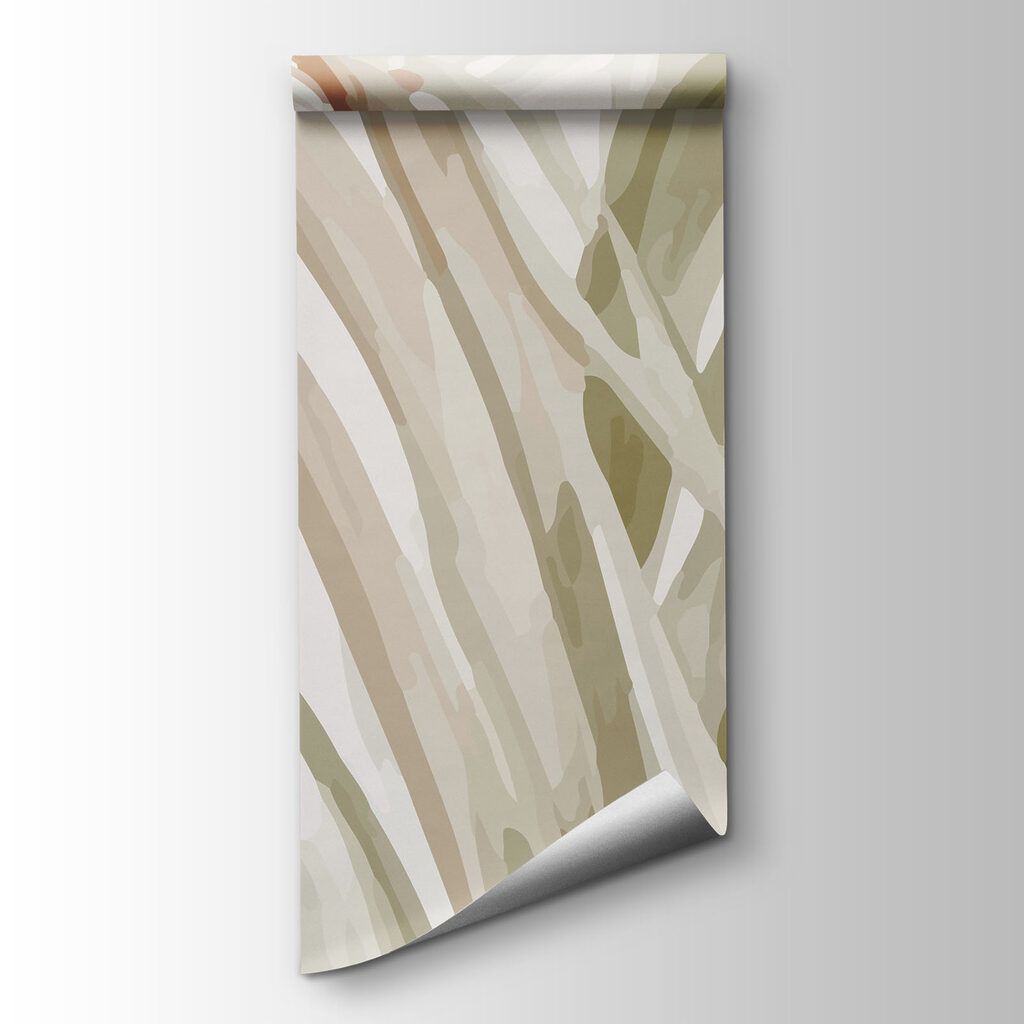 Palm leaves in green — product view