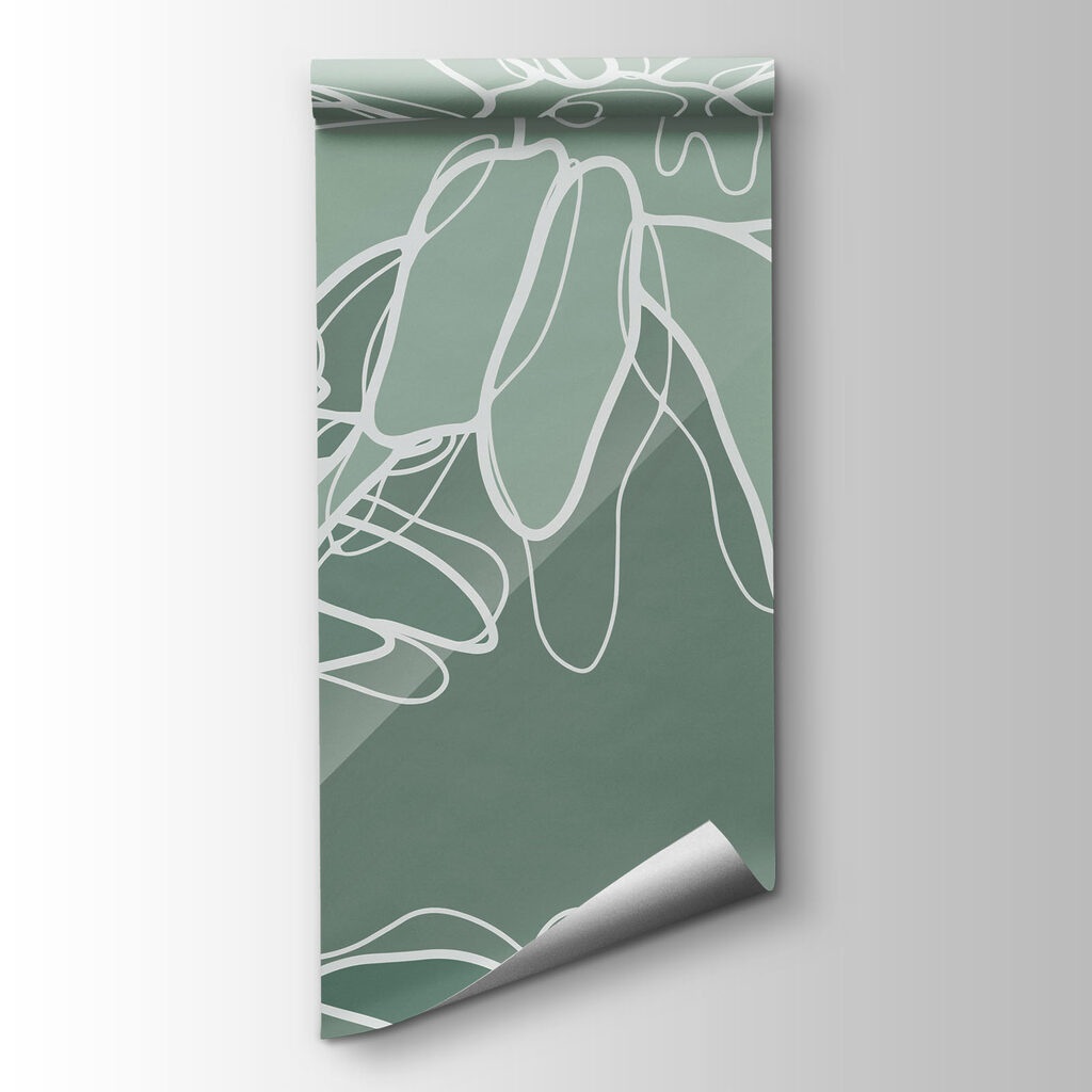 White flower lines — product view