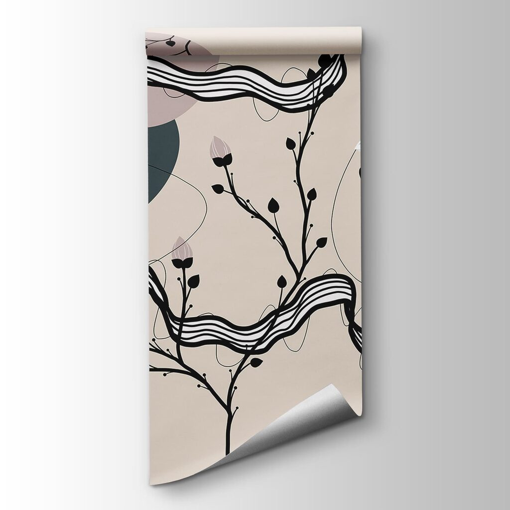 Blossom among winding lines — product view
