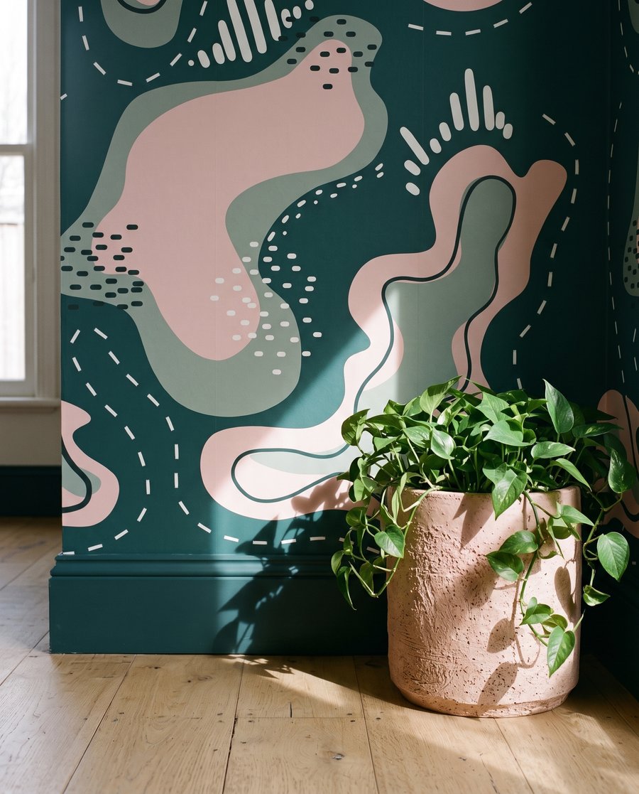 Shapes with dotted edges — detail
