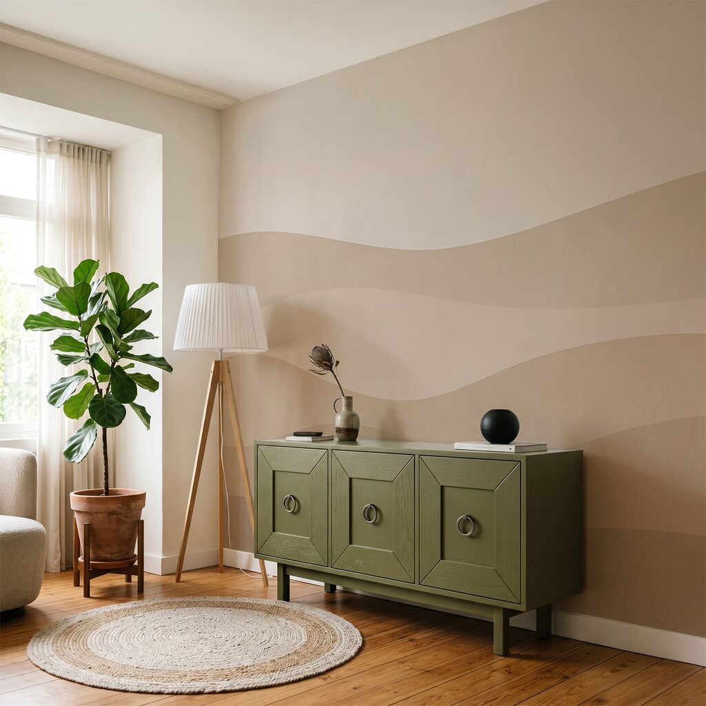 Layered Dunes in an interior