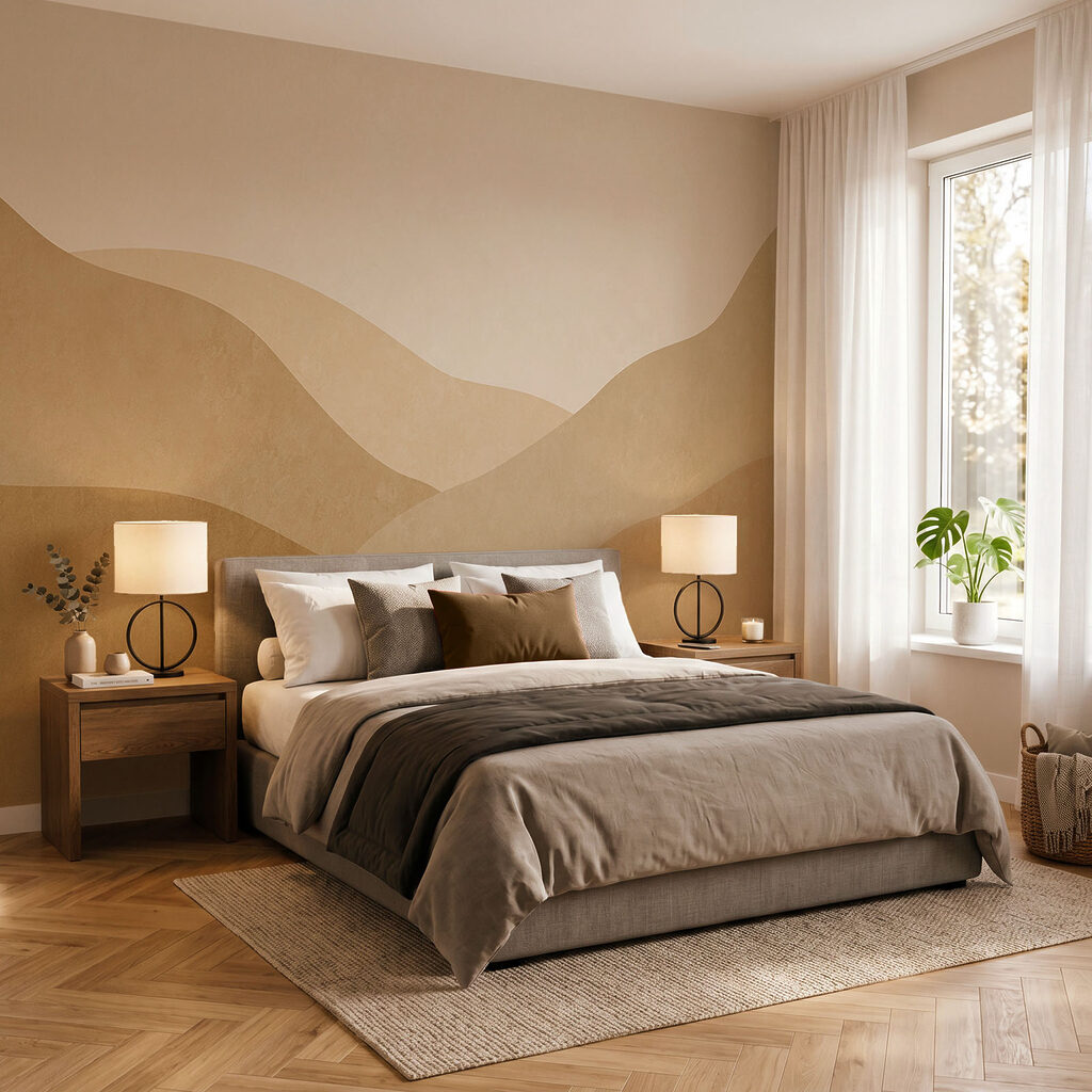 Gentle Hills in an interior