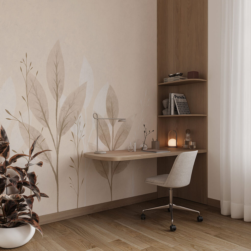 Delicate leaf sprigs — interior 2