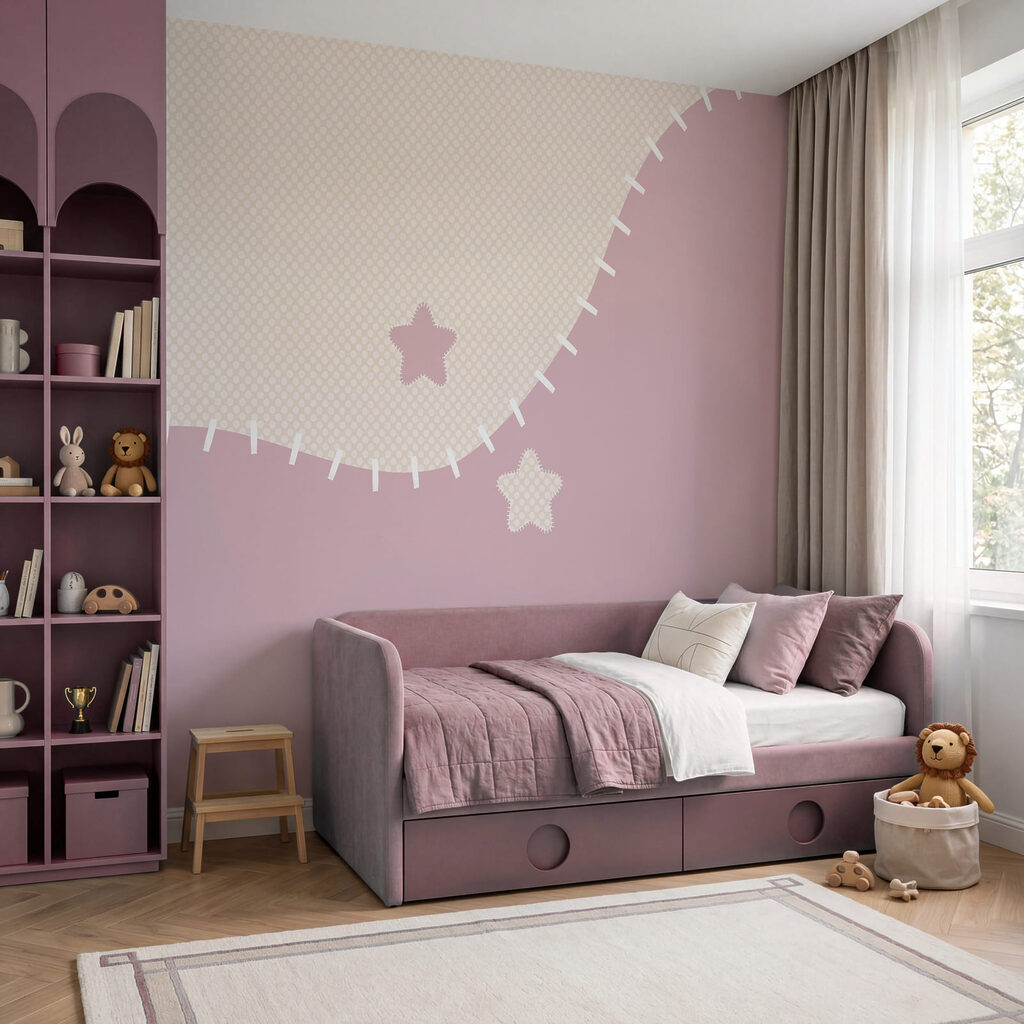 Stitched edge with stars — interior 2