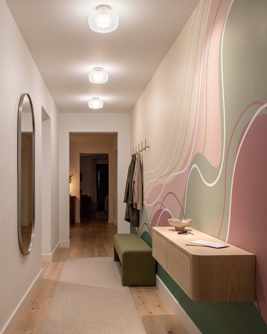 Hills in Harmony in an interior