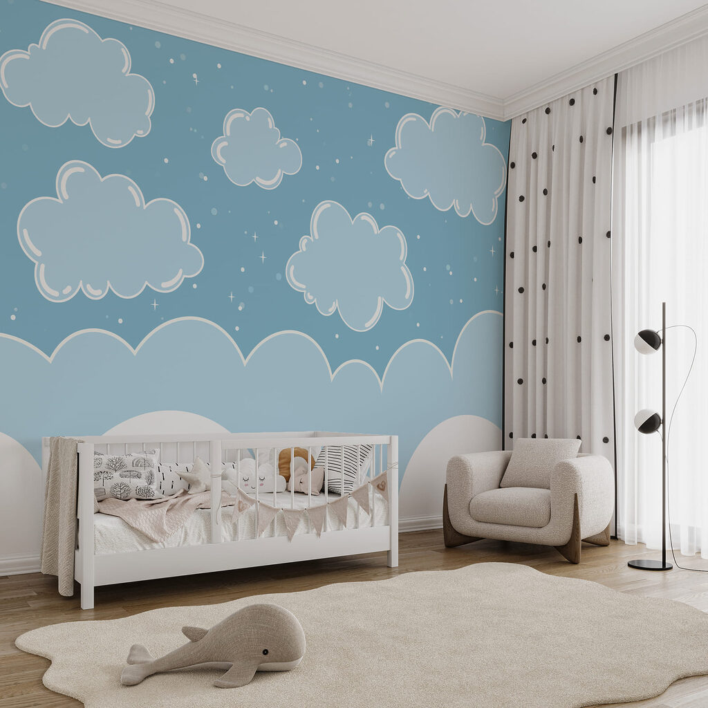 Clouds over scallops — interior 2