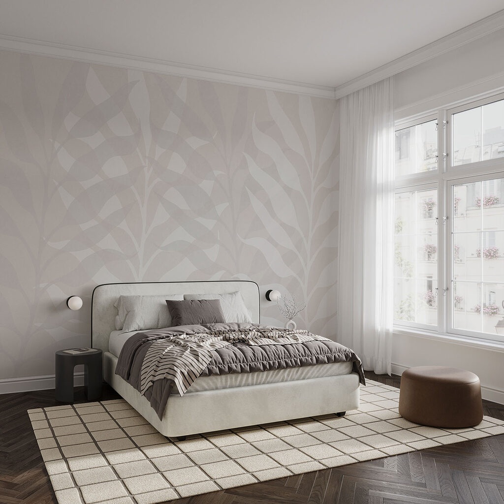 Overlapping leafy branches — interior 2