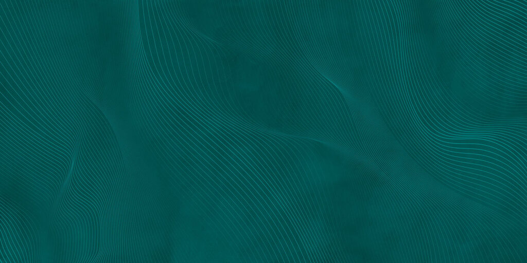 Fine blue-green waves — full design