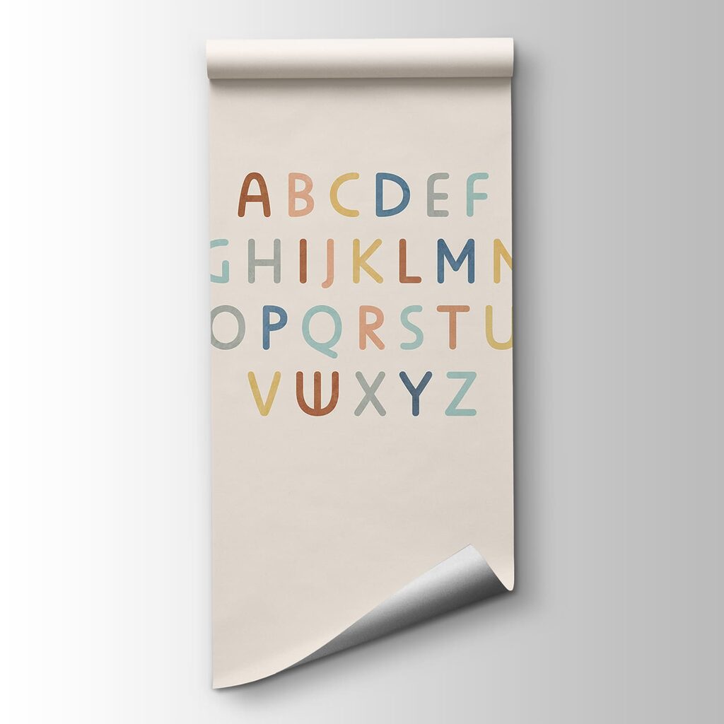 Rainbow alphabet — product view