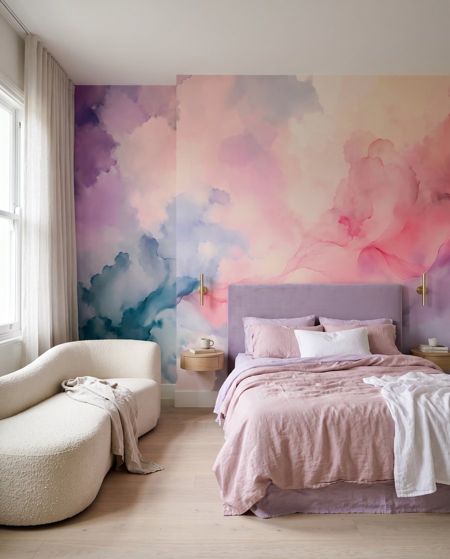 Soft colour clouds — interior 2