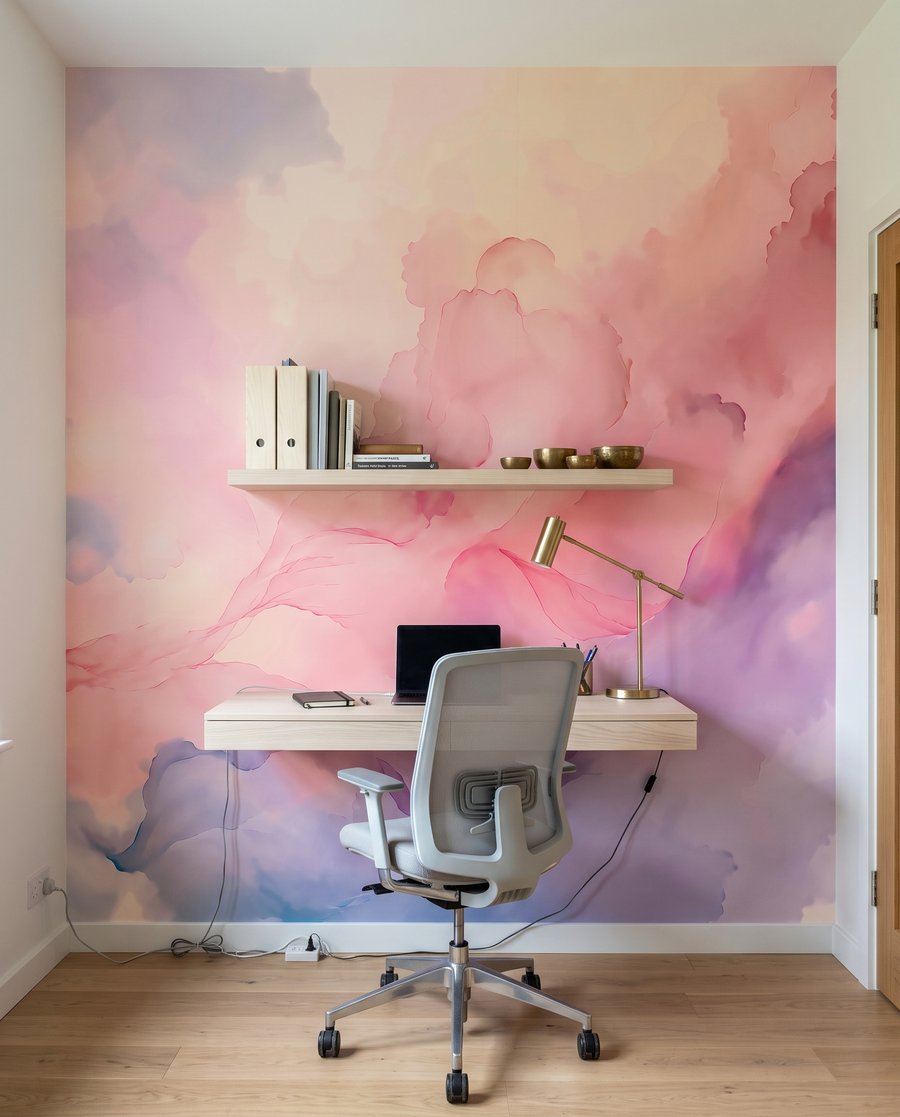 Soft colour clouds — interior 1