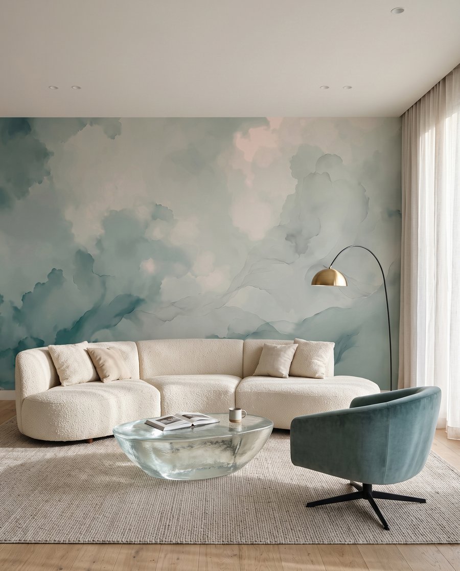 Clouded Colour in an interior