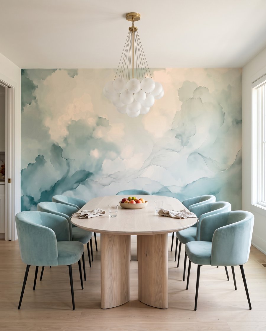 Clouded Colour in an interior