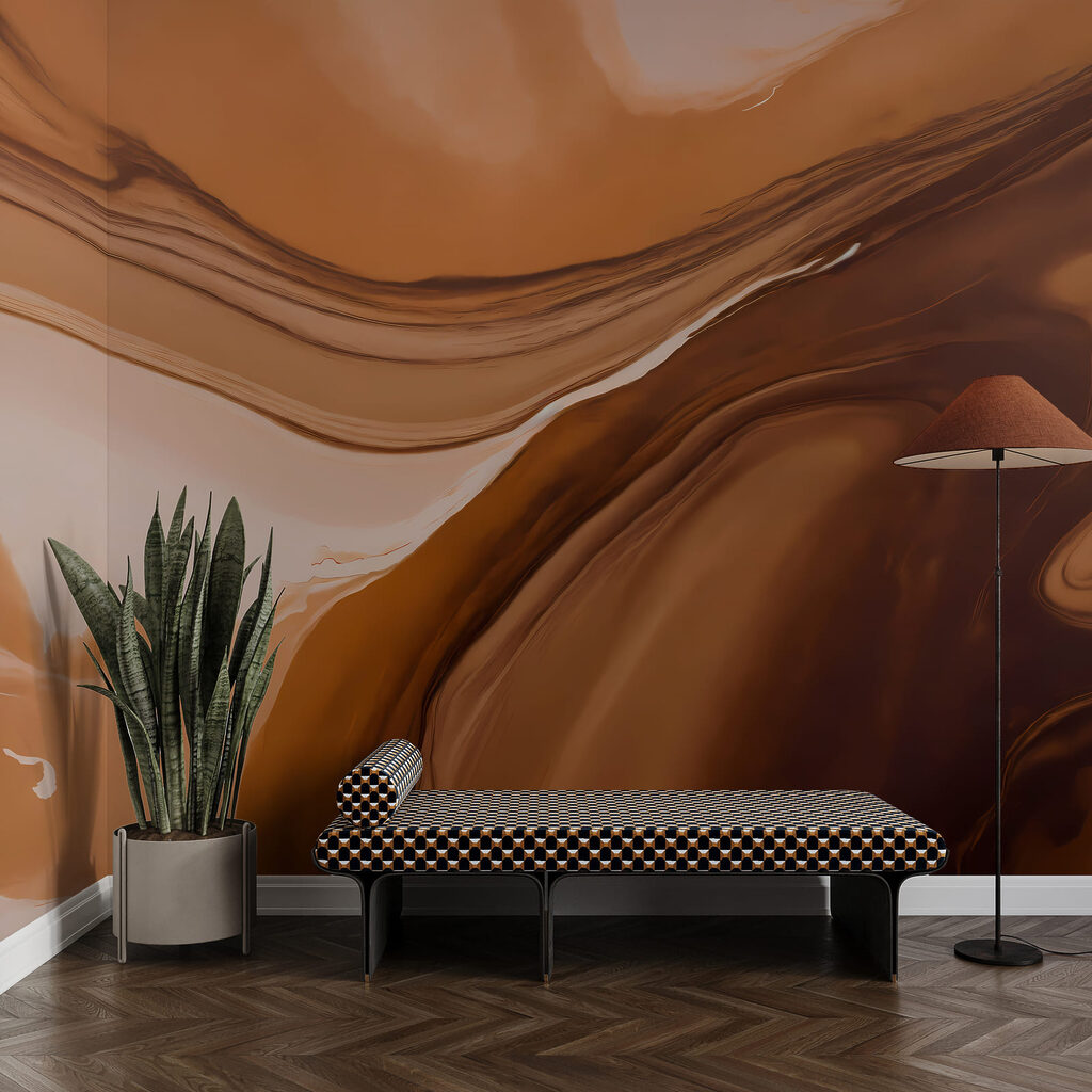 Flowing streams of colour — interior 1