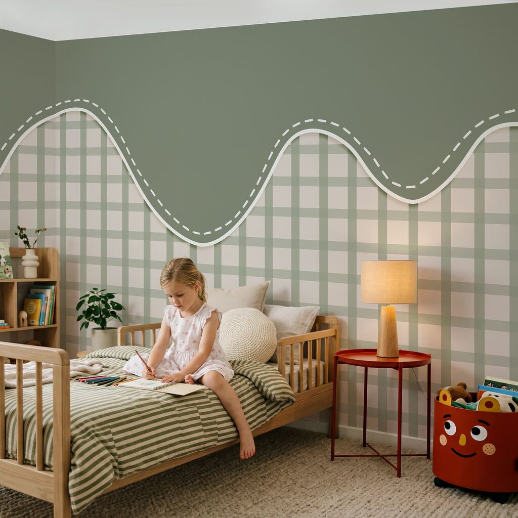 Gingham Waves — interior 2